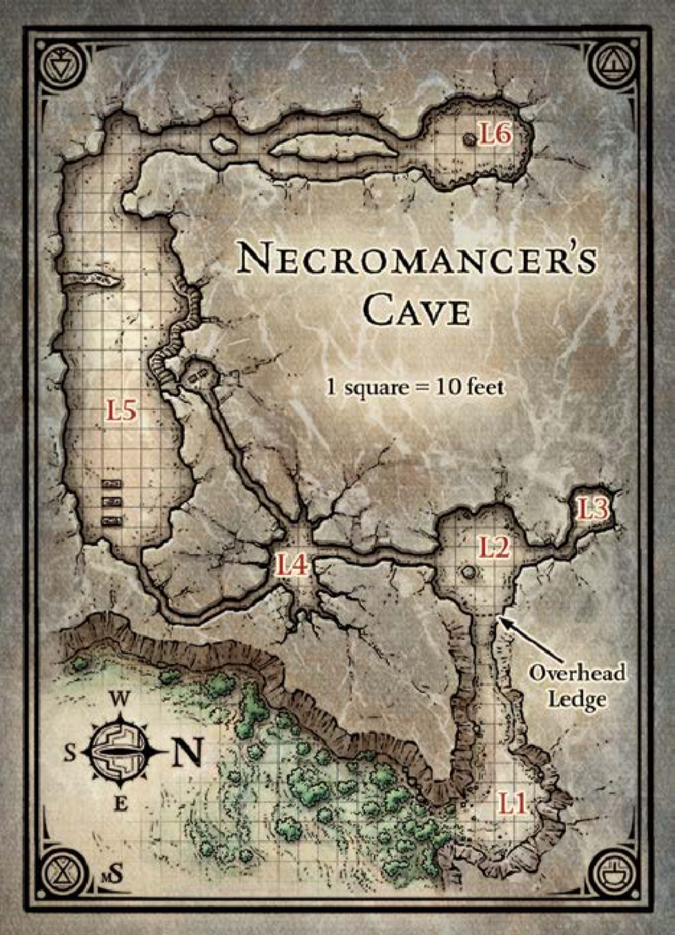 darkest dungeon necromancer apprentice map